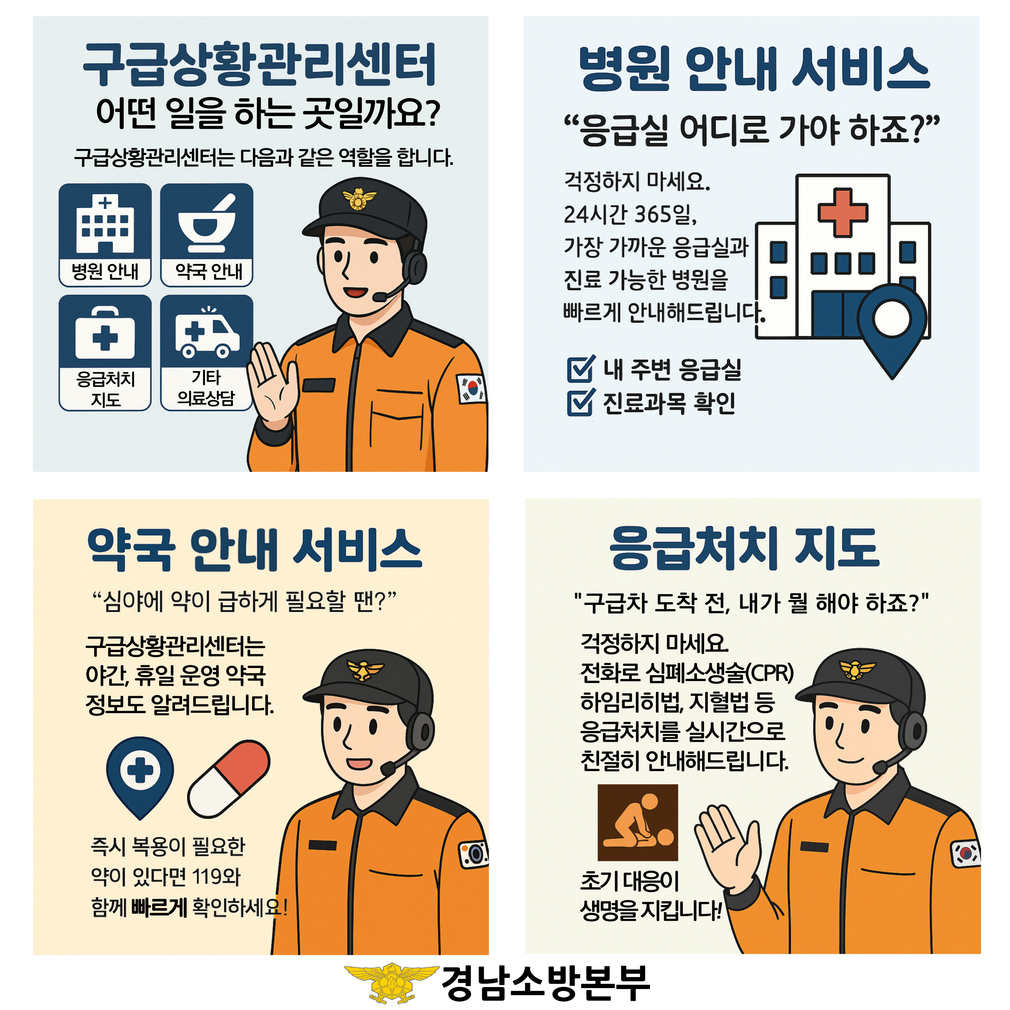 구급상황관리센터 응급의료서비스