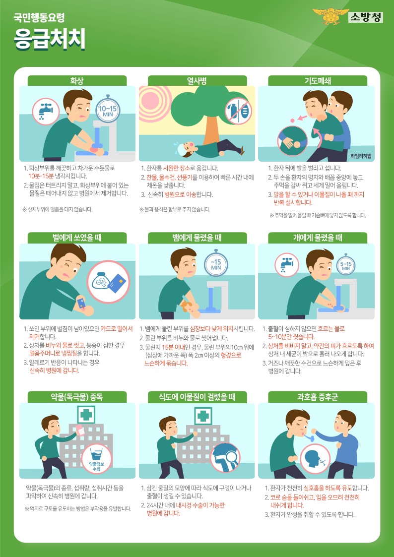 생활응급처치법