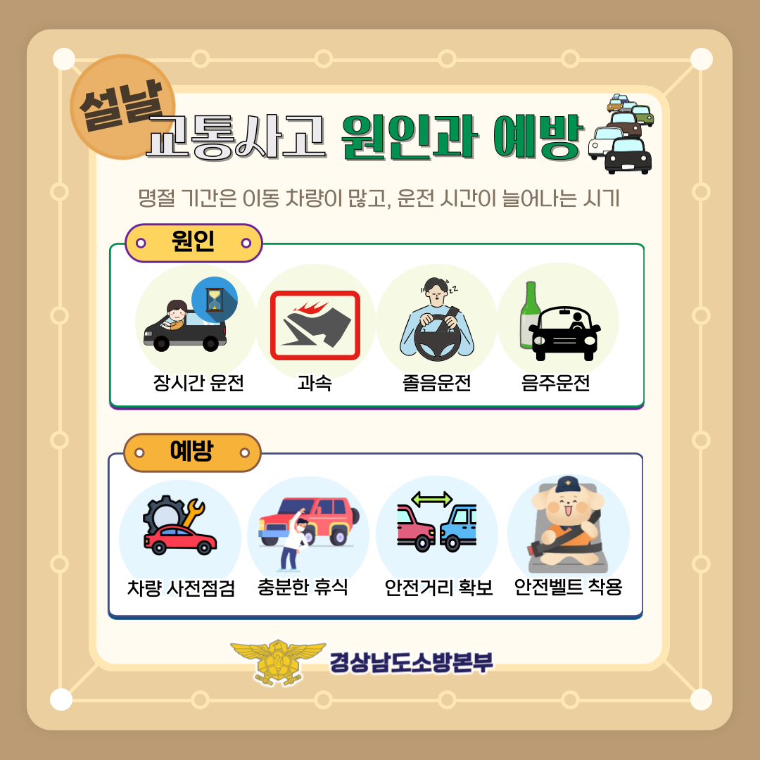 안전한 설날 연휴 보내기 3