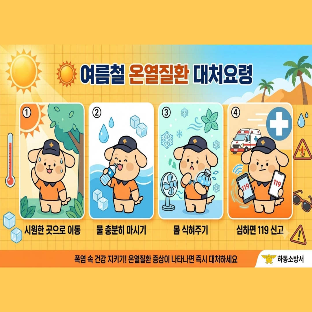 여름철 온열질환 대처요령