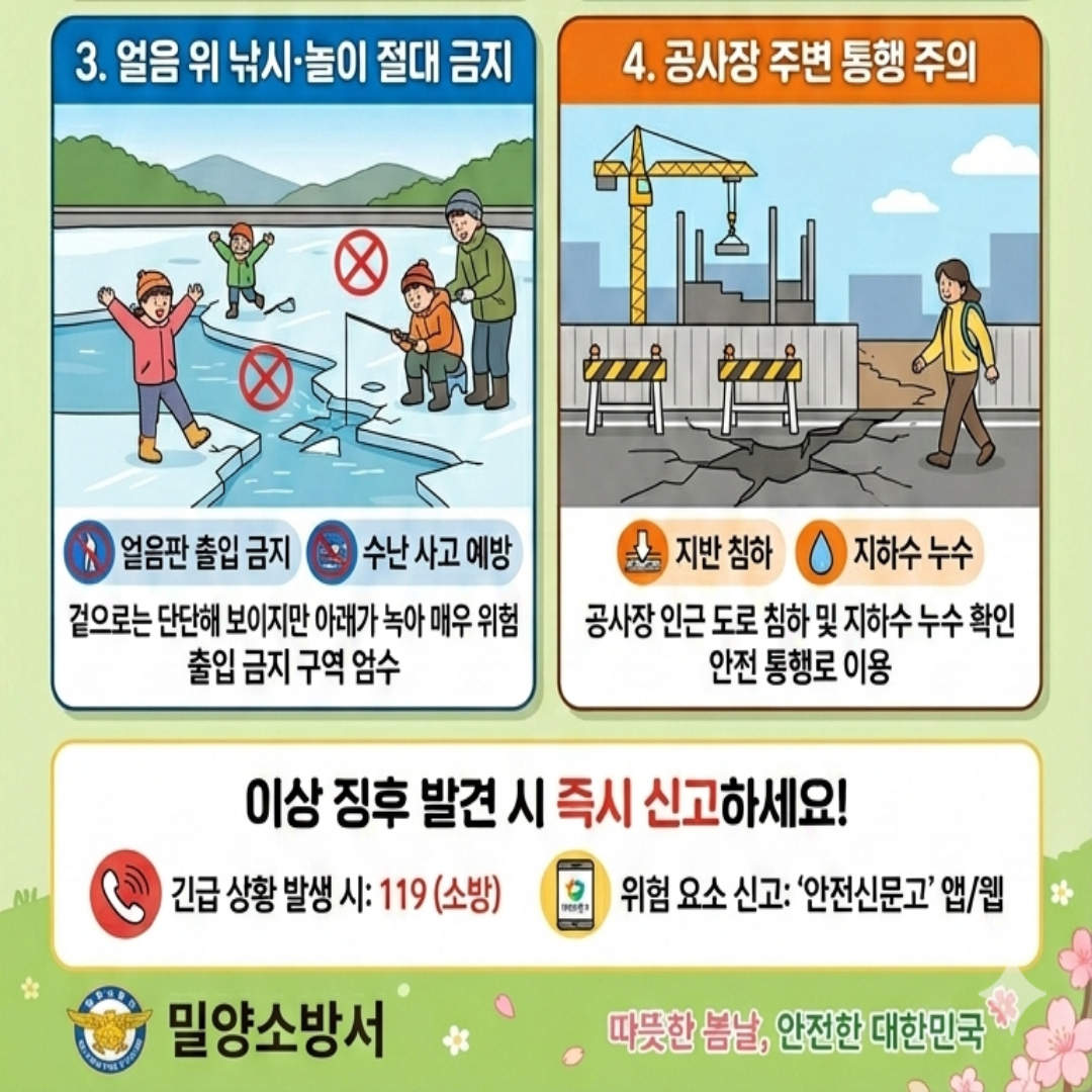 해빙기안전대책 2