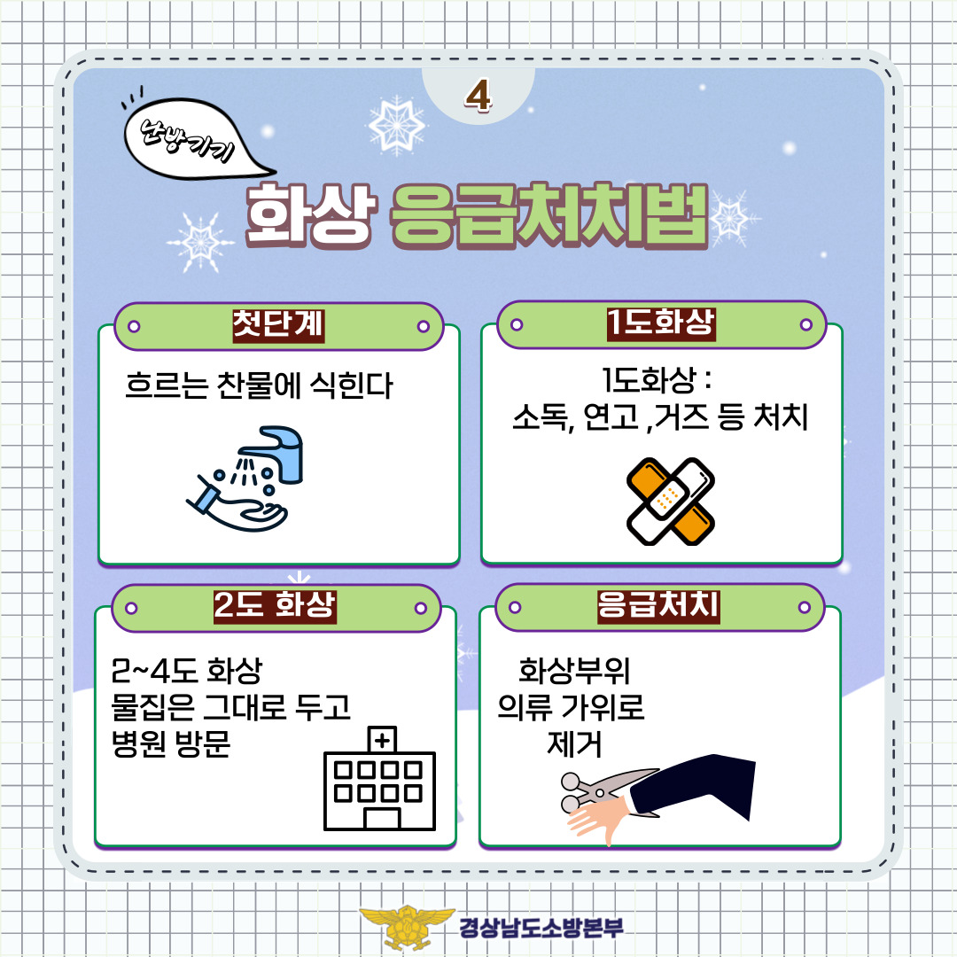 겨울철 난방기기 사용 기본안전수칙5