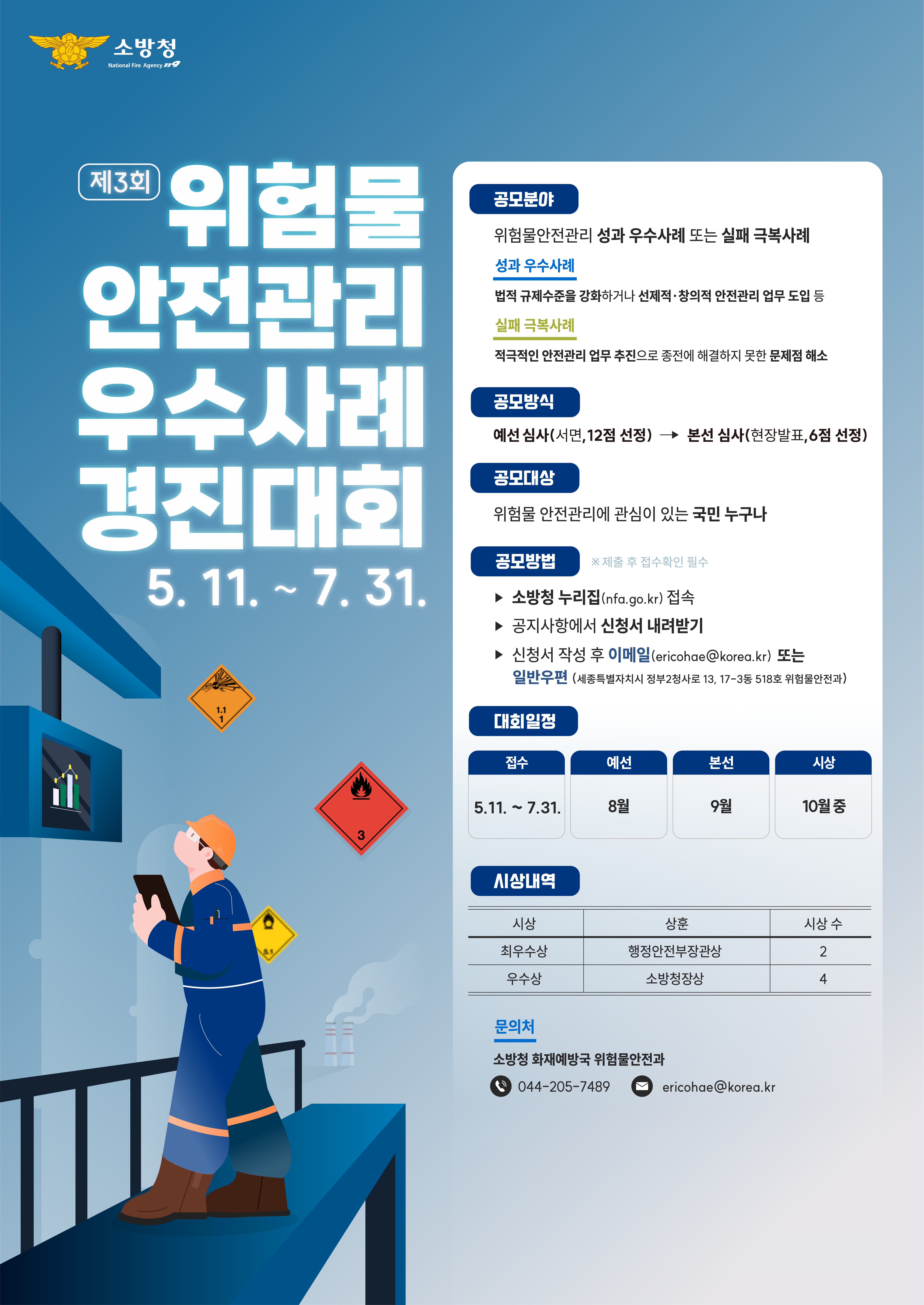 위험물 안전관리 우수사례 3회 경진대회